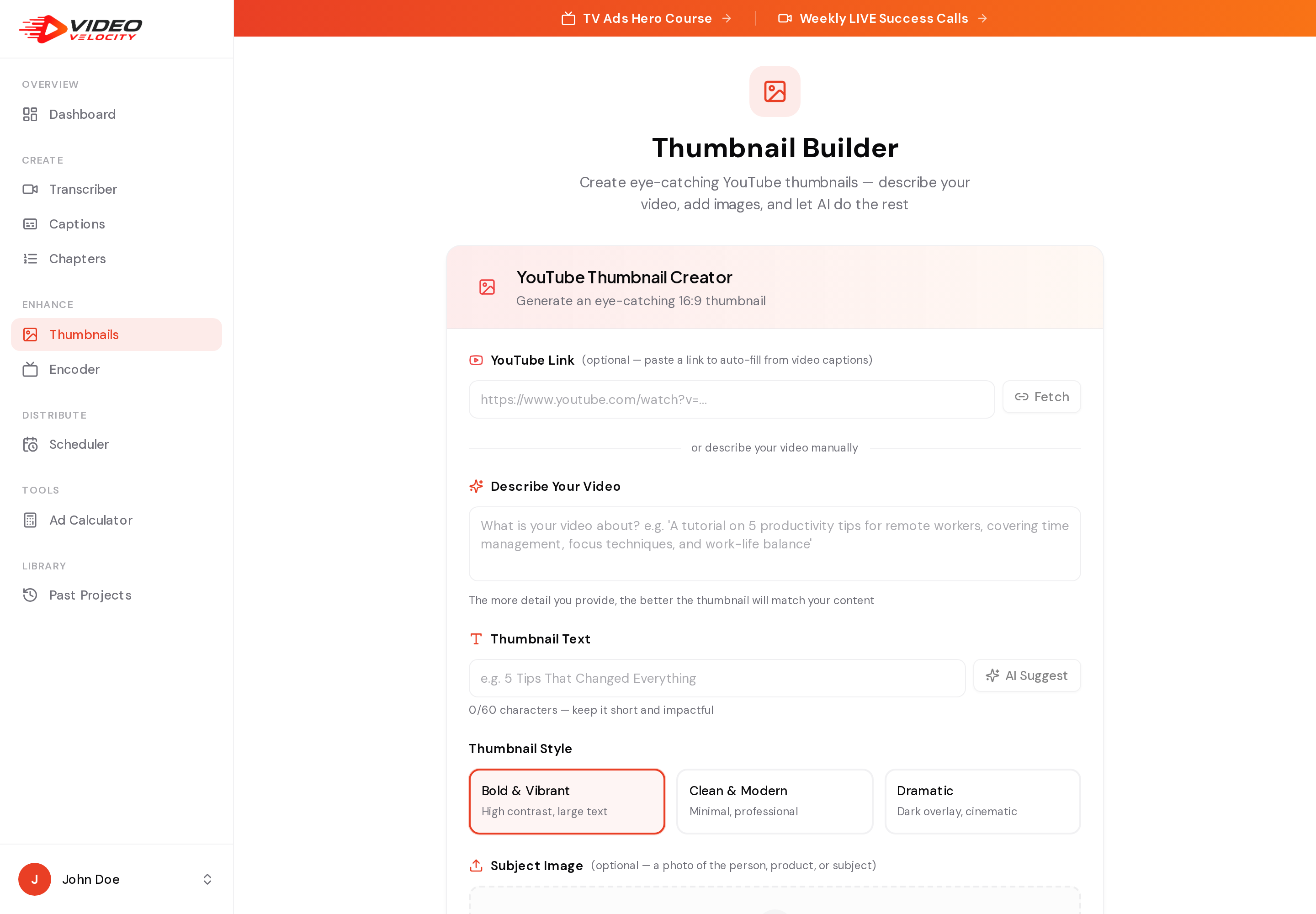 Generate on-brand thumbnails without a designer